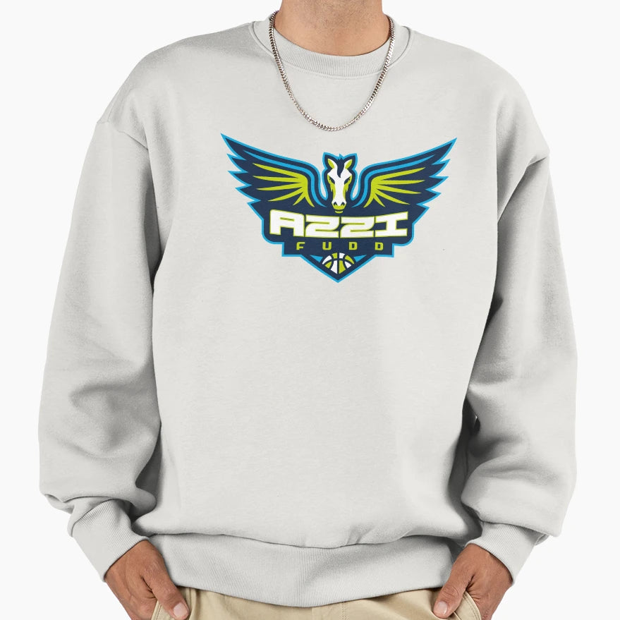 Azzi Fudd Dallas Wings Sweatshirt - Minimalist Print Unisex - T-Shirt, Sweatshirt, Hoodie