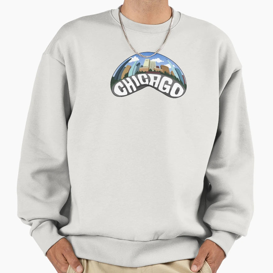 Cloudgate Bean Sweatshirt - Unique Graphic for Adults - T-Shirt, Sweatshirt, Hoodie