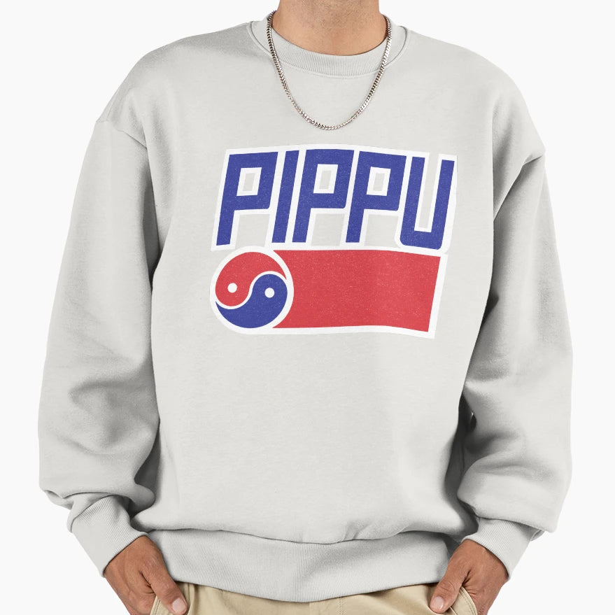 Pippu Sweatshirt - Minimalist Print Unisex - T-Shirt, Sweatshirt, Hoodie