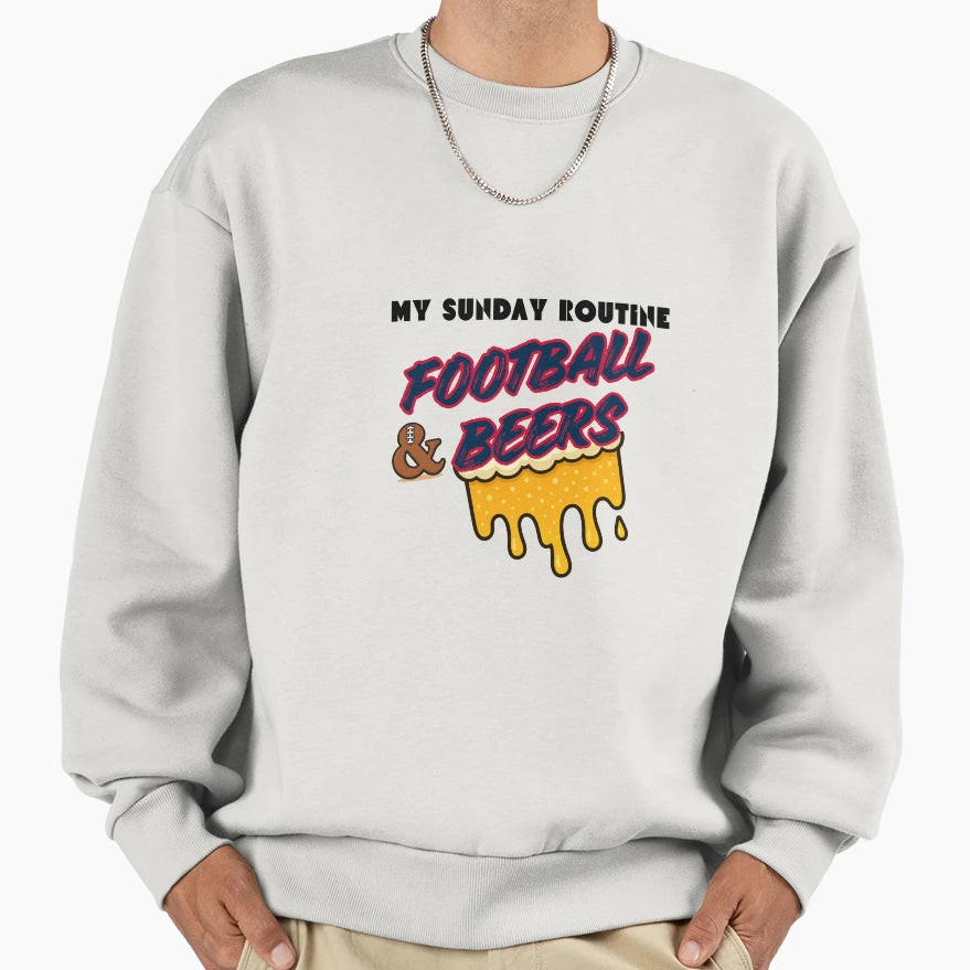 Cozy Football Throw Blanket Funny Sweatshirt - Novelty Apparel for Adults - T-Shirt, Sweatshirt, Hoodie