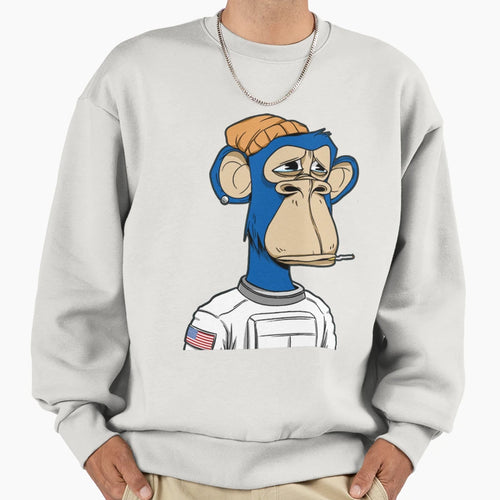 Yacht Club Bored Ape Sweatshirt - Custom Art Print Men Women - T-Shirt, Sweatshirt, Hoodie
