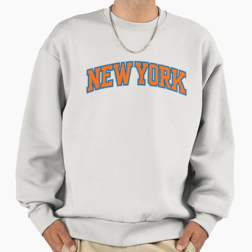 New York Ny Basketball Sweatshirt - Minimalist Print Unisex - T-Shirt, Sweatshirt, Hoodie
