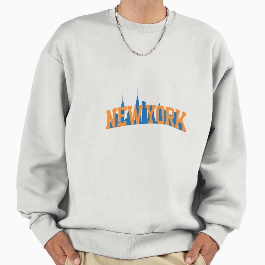New York Skyline Sweatshirt - Casual Everyday Wear for Adults - T-Shirt, Sweatshirt, Hoodie