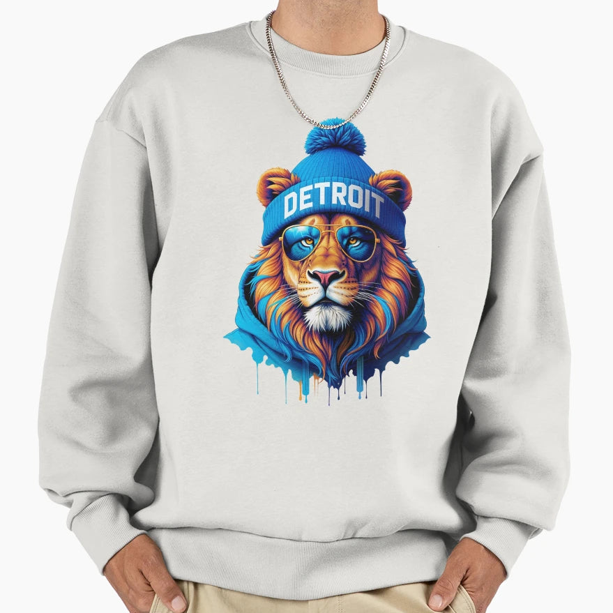 Detroit Lions Football Game Day Sweatshirt - Fun Novelty Design Unisex - T-Shirt, Sweatshirt, Hoodie