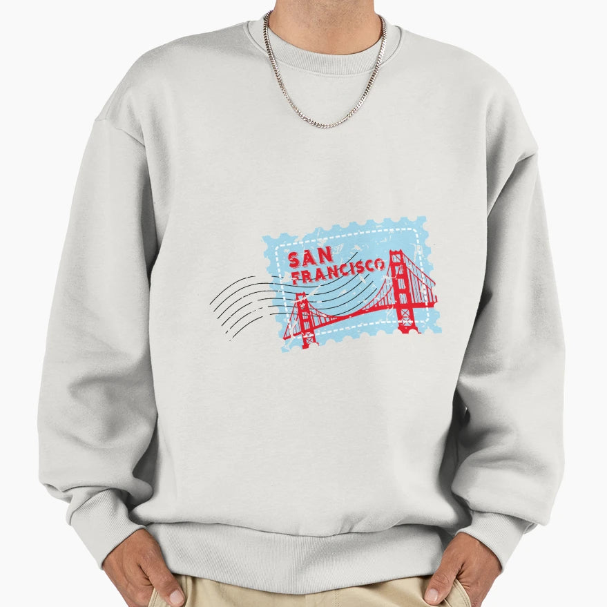 San Francisco Usa Travel Souvenir Sweatshirt - Casual Everyday Wear Unisex - T-Shirt, Sweatshirt, Hoodie
