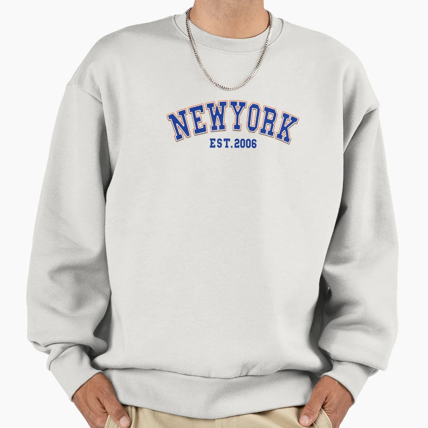 New York Est 2006 Sweatshirt - Aesthetic Graphic for Adults - T-Shirt, Sweatshirt, Hoodie