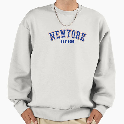 New York Est 2006 Sweatshirt - Aesthetic Graphic for Adults - T-Shirt, Sweatshirt, Hoodie