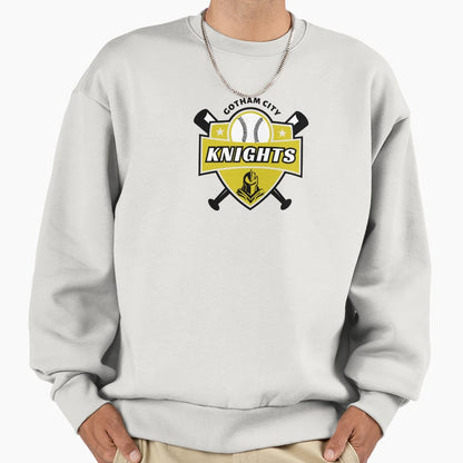 Gotham City Knights Baseball Logo Sweatshirt - Minimalist Print Unisex - T-Shirt, Sweatshirt, Hoodie