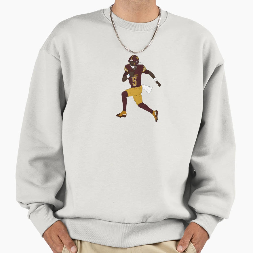 Jayden Washington Sweatshirt - Unique Graphic Men Women - T-Shirt, Sweatshirt, Hoodie
