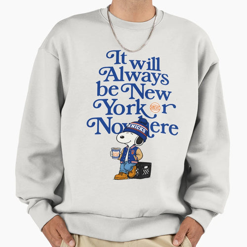 New York Or Nowhere Sweatshirt - Casual Everyday Wear Men Women - T-Shirt, Sweatshirt, Hoodie