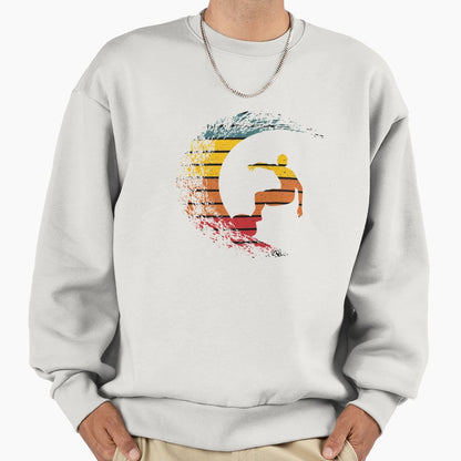 Surf Sweatshirt - Graphic Print Unisex - T-Shirt, Sweatshirt, Hoodie