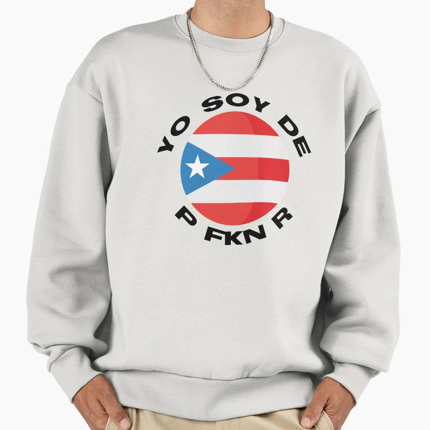 Simple P Fkn R Puerto Rican Sweatshirt - Casual Everyday Wear for Adults - T-Shirt, Sweatshirt, Hoodie