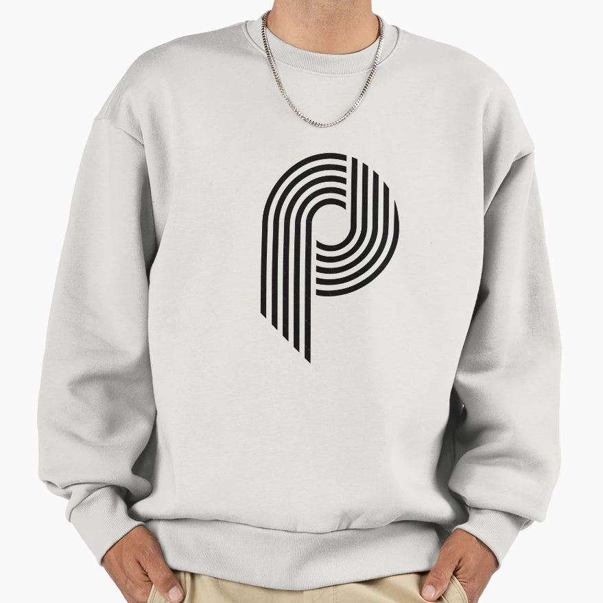 Portland P Red Sweatshirt - Streetwear Style Men Women - T-Shirt, Sweatshirt, Hoodie
