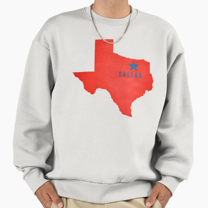 Dallas Texas Sweatshirt - Fun Novelty Design Unisex - T-Shirt, Sweatshirt, Hoodie