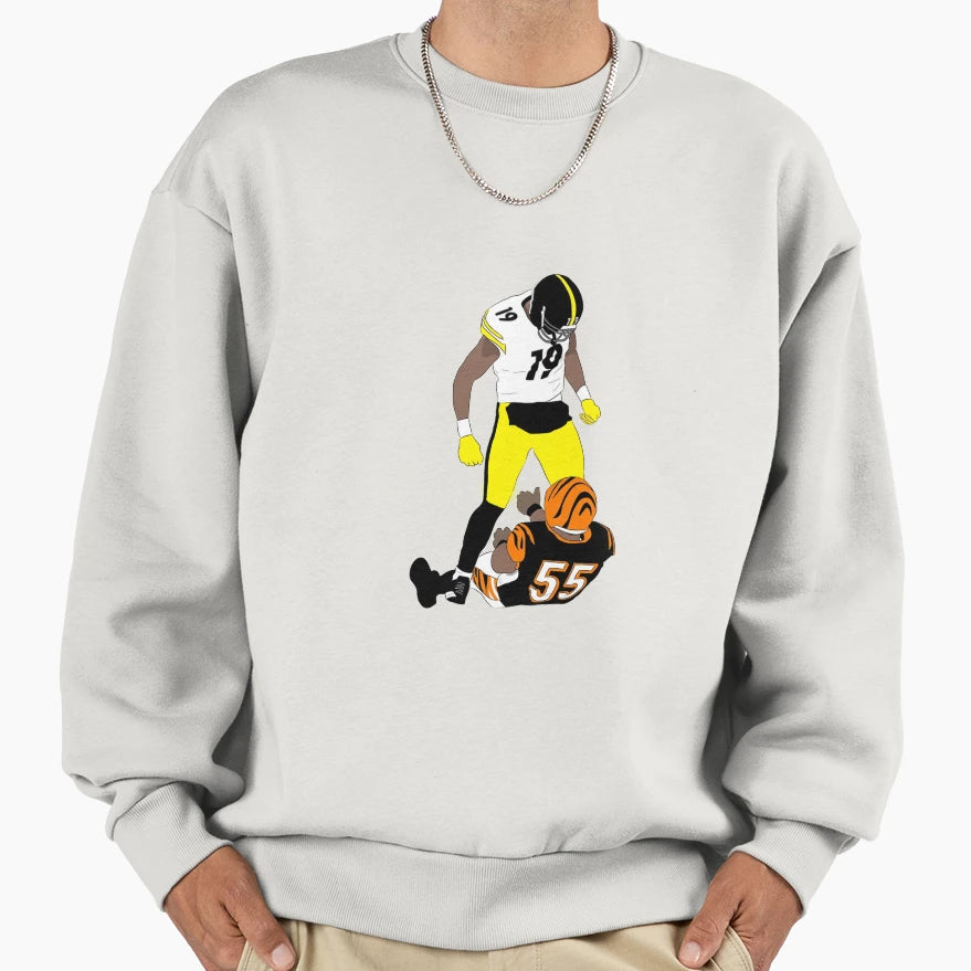 Hit Stick 19 55 Sweatshirt - Trendy Graphic for Adults - T-Shirt, Sweatshirt, Hoodie