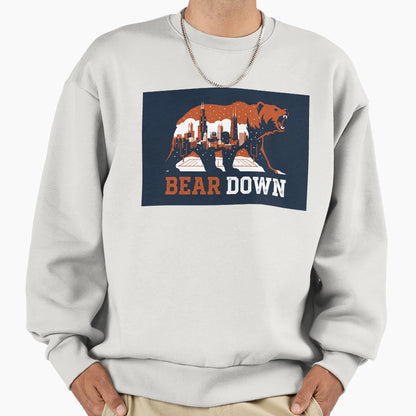 Bear Down Sweatshirt - Trendy Graphic Men Women - T-Shirt, Sweatshirt, Hoodie