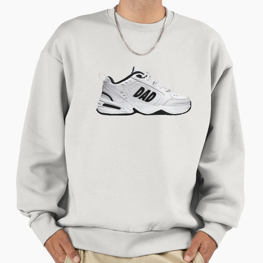 Dad Shoe Sweatshirt - Casual Everyday Wear Men Women - T-Shirt, Sweatshirt, Hoodie