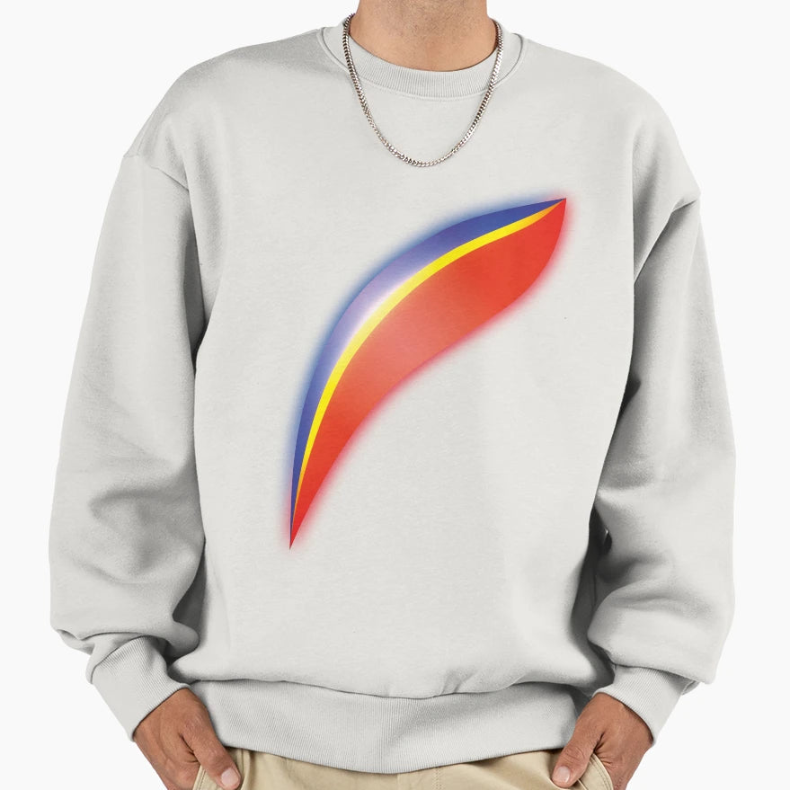 Captain Eo Rainbow Power Sweatshirt - Aesthetic Graphic for Adults - T-Shirt, Sweatshirt, Hoodie