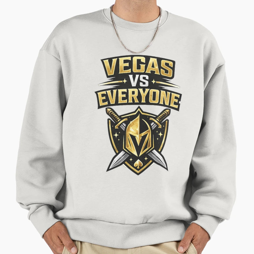 Hockey Rivalry Badge Sweatshirt - Novelty Apparel Men Women - T-Shirt, Sweatshirt, Hoodie
