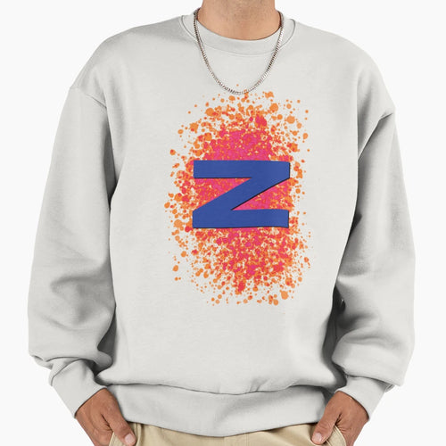 Z Letter Letter Z Sweatshirt - Graphic Print Unisex - T-Shirt, Sweatshirt, Hoodie