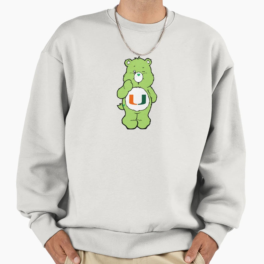 Umiami Bear Sweatshirt - Minimalist Print for Adults - T-Shirt, Sweatshirt, Hoodie