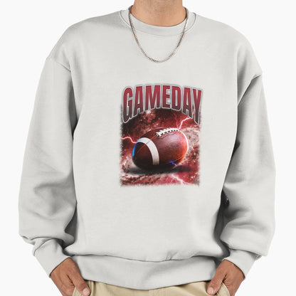 Football Gameday Sweatshirt - Fun Novelty Design Men Women - T-Shirt, Sweatshirt, Hoodie