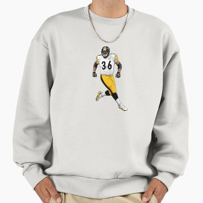 Jerome Bettis 36 Running Sweatshirt - Unique Graphic for Adults - T-Shirt, Sweatshirt, Hoodie