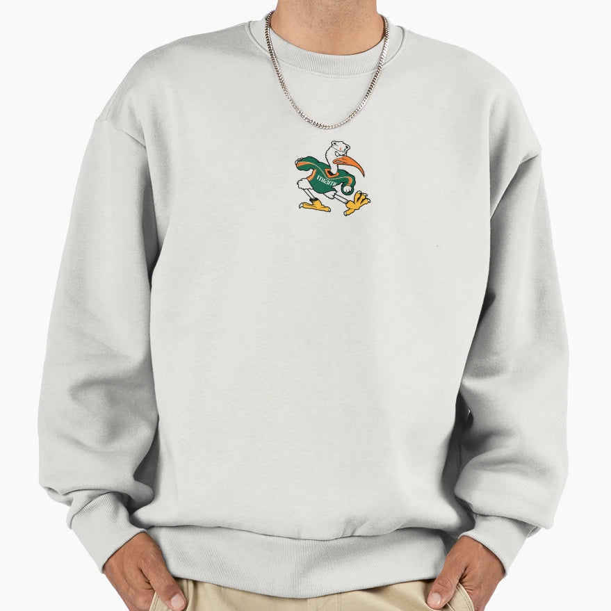 University Miami Sweatshirt - Custom Art Print for Adults - T-Shirt, Sweatshirt, Hoodie