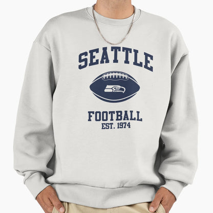 Defunct Seattle Supersonic Skyline Sweatshirt - Casual Everyday Wear Unisex - T-Shirt, Sweatshirt, Hoodie