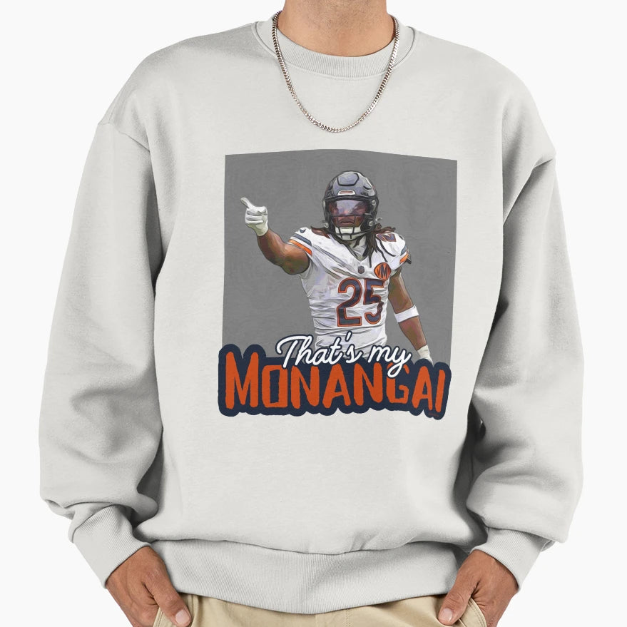 Thats My Monangai Grey Sweatshirt - Trendy Graphic Unisex - T-Shirt, Sweatshirt, Hoodie