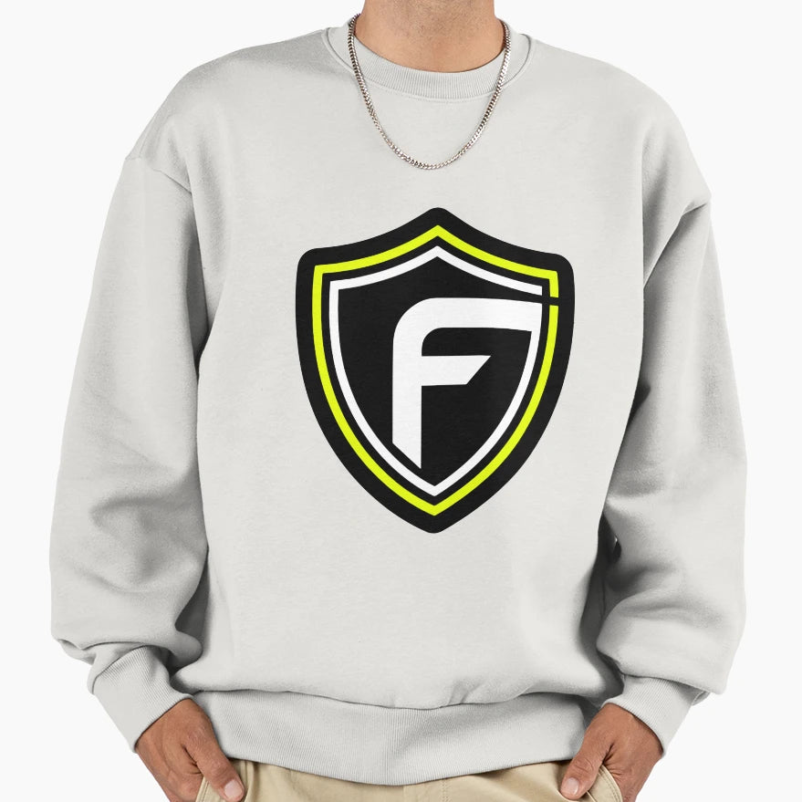 Illustration Letter F Esports Sweatshirt - Fun Novelty Design Men Women - T-Shirt, Sweatshirt, Hoodie