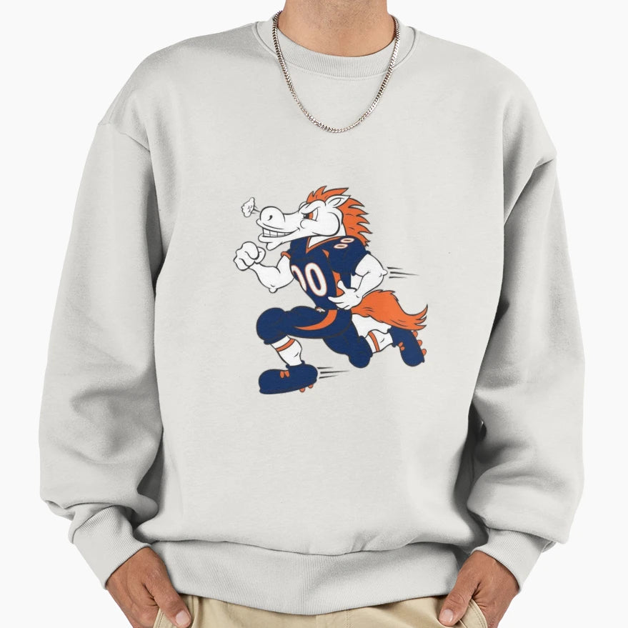 Denver Colorado Football Player Sweatshirt - Aesthetic Graphic for Adults - T-Shirt, Sweatshirt, Hoodie