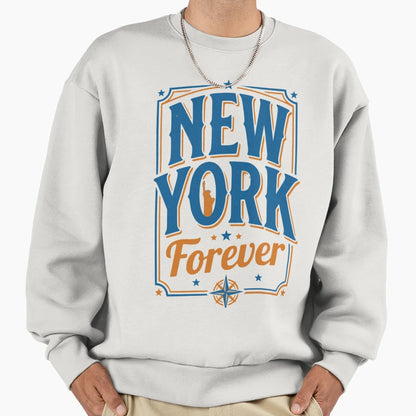 New York Sweatshirt - Fun Novelty Design for Adults - T-Shirt, Sweatshirt, Hoodie