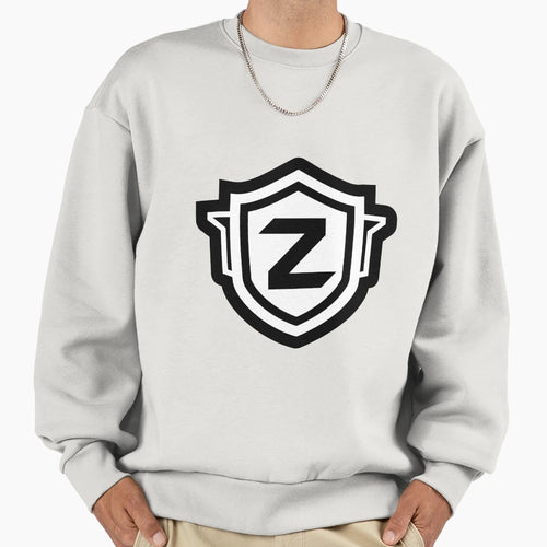 Illustration Letter Z Esports Shield Sweatshirt - Trendy Graphic Men Women - T-Shirt, Sweatshirt, Hoodie