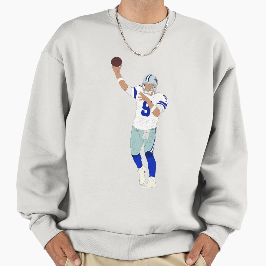 Tr 9 Dallas Sweatshirt - Graphic Print Unisex - T-Shirt, Sweatshirt, Hoodie