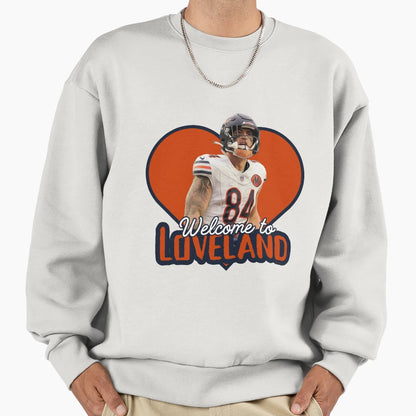 Welcome To Loveland Sweatshirt - Trendy Graphic Unisex - T-Shirt, Sweatshirt, Hoodie
