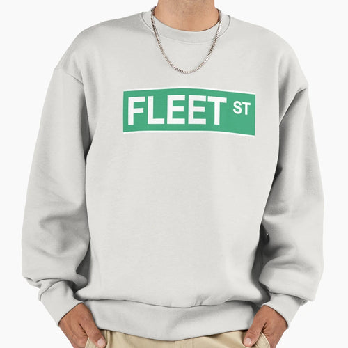 Fleet Street Sweeney Todd Green Sweatshirt - Graphic Print for Adults - T-Shirt, Sweatshirt, Hoodie