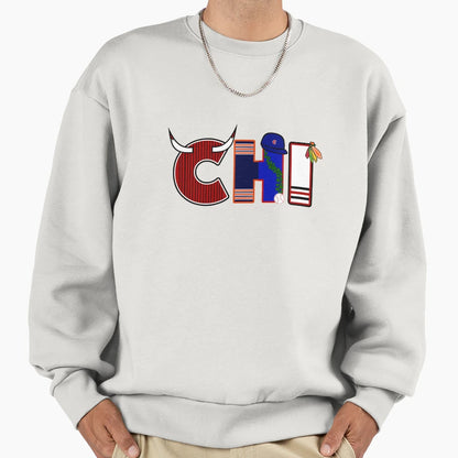 Chicago City North Sweatshirt - Casual Everyday Wear Unisex - T-Shirt, Sweatshirt, Hoodie