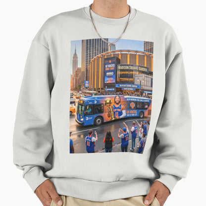 Nyc Bus Jalen Brunson Mvp Ad Sweatshirt - Unique Graphic for Adults - T-Shirt, Sweatshirt, Hoodie