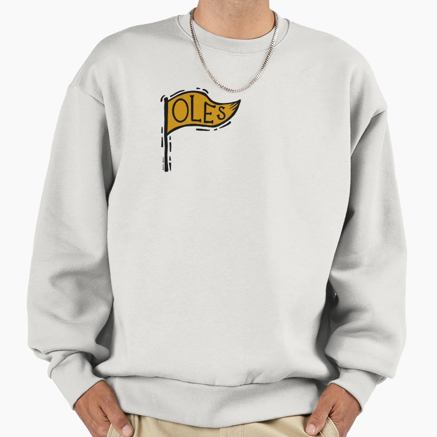 St Olaf Oles Flag Sweatshirt - Aesthetic Graphic Unisex - T-Shirt, Sweatshirt, Hoodie