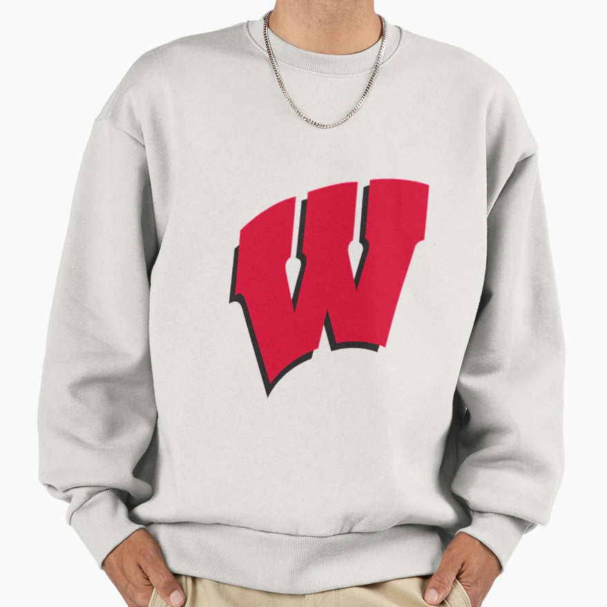 University Wisconsin Sweatshirt - Streetwear Style Men Women - T-Shirt, Sweatshirt, Hoodie