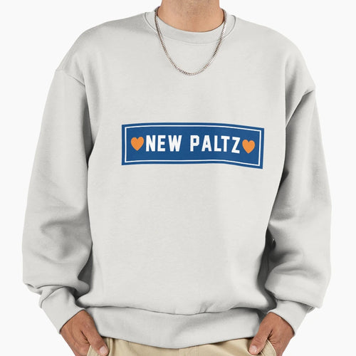 New Paltz Hearts Sweatshirt - Streetwear Style Men Women - T-Shirt, Sweatshirt, Hoodie