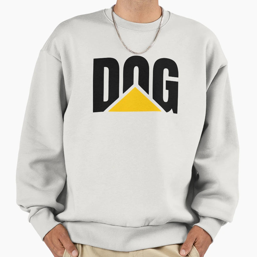 Dog Caterpillar Logo Sweatshirt - Trendy Graphic Unisex - T-Shirt, Sweatshirt, Hoodie