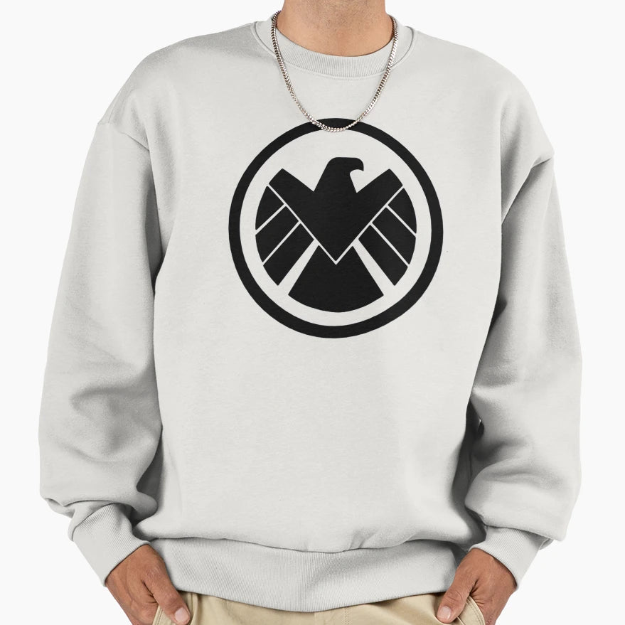 Shield Logo Sweatshirt - Unique Graphic Unisex - T-Shirt, Sweatshirt, Hoodie