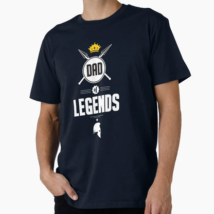 Dad Legends Funny Dad T-Shirt - Unique Graphic Unisex - T-Shirt, Sweatshirt, Hoodie