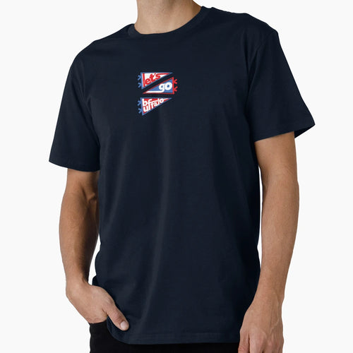 Buffalo Cheer Pennant T-Shirt - Trendy Graphic Unisex - T-Shirt, Sweatshirt, Hoodie