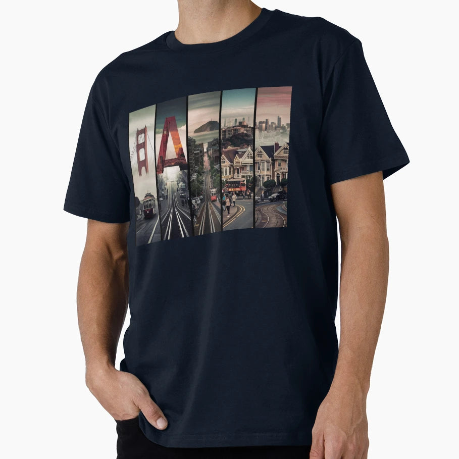 San Fransisco T-Shirt - Graphic Print for Adults - T-Shirt, Sweatshirt, Hoodie
