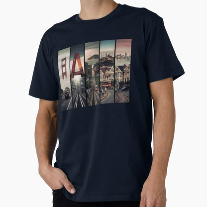 San Fransisco T-Shirt - Graphic Print for Adults - T-Shirt, Sweatshirt, Hoodie