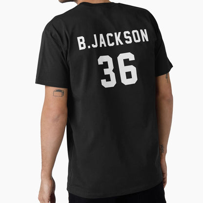 Bo Jackson Jersey T-Shirt - Graphic Print Unisex - T-Shirt, Sweatshirt, Hoodie
