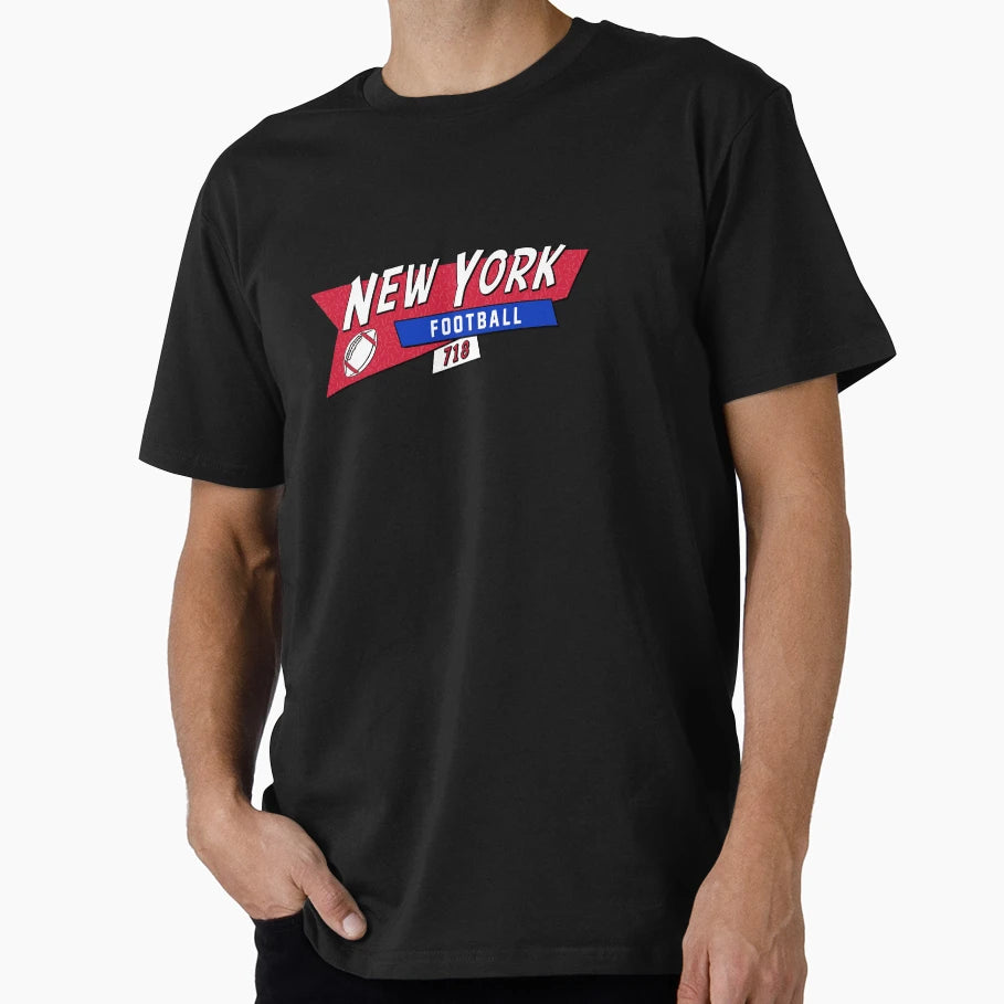 New York G 90S Football T-Shirt - Trendy Graphic for Adults - T-Shirt, Sweatshirt, Hoodie